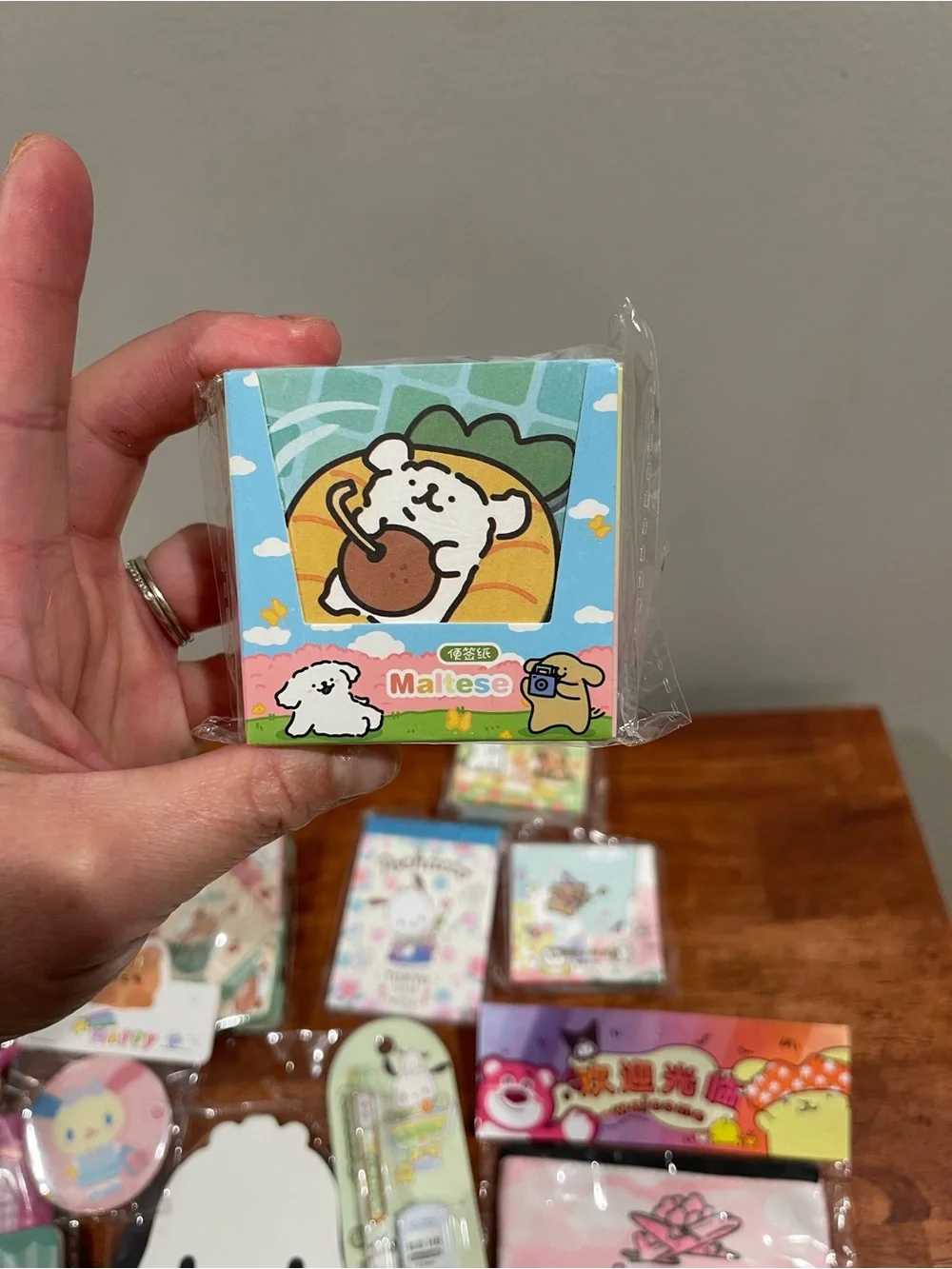 Lot of 28 Sanrio kawaii stationery Cute Pochacco Mikko Pom Pom Purin Small